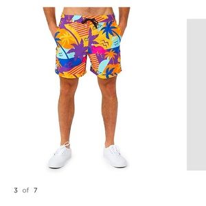 OppoSuits Palm Power Mens Shorts